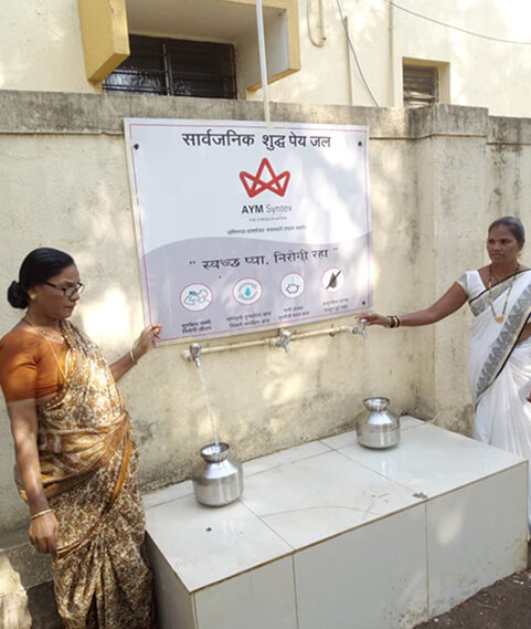 Ro water plant installations - giving back csr