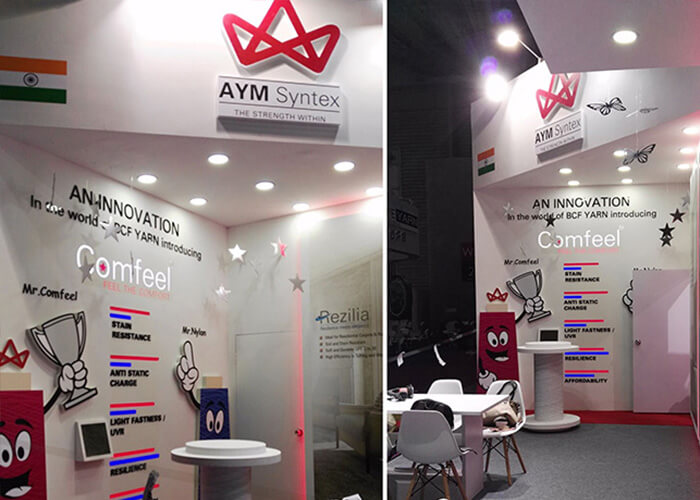 Domotex, China 2018 Textile Exhibition Booth