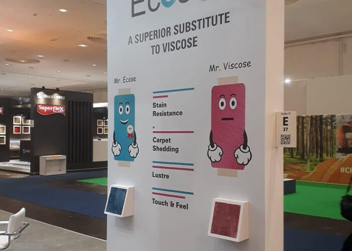 Domotex, Hannover 2019 Textile Exhibition Booth