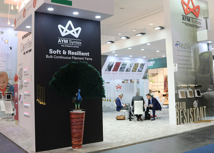 Harrogate 2018 Textile Exhibition Booth