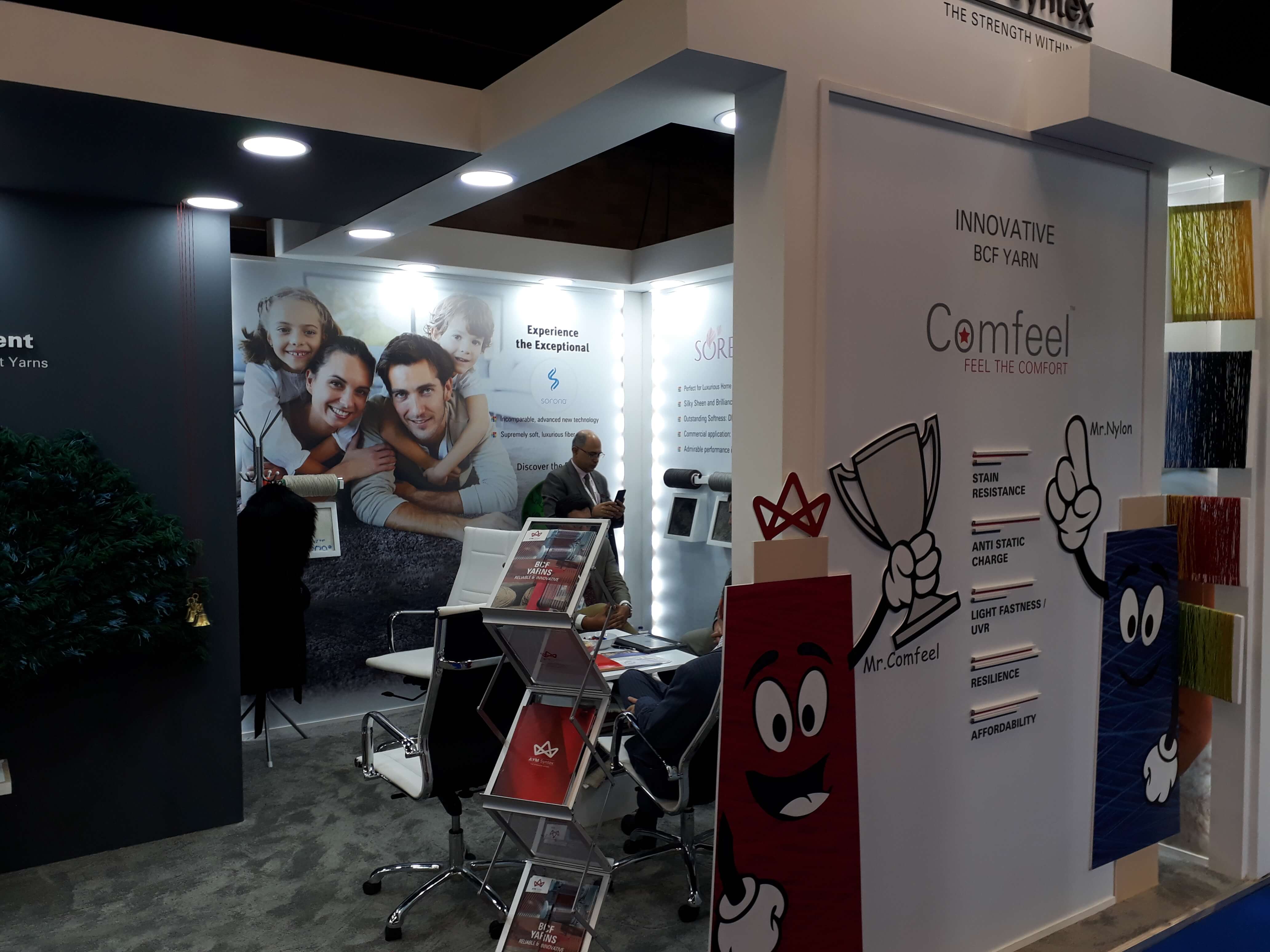 Exhibition Booth at Harrogate, UK 2018