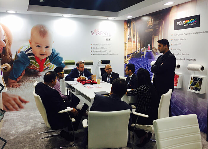 Harrogate, UK 2017 Textile Exhibition Booth