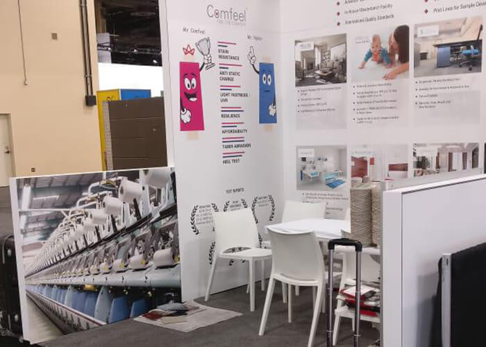 Surfaces, USA 2020 Textile Exhibition Booth