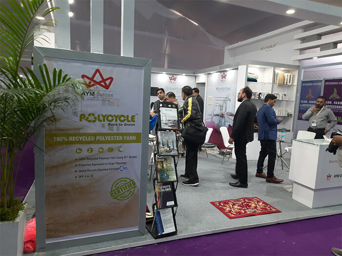 Polycycle Product Display at an Exhibition